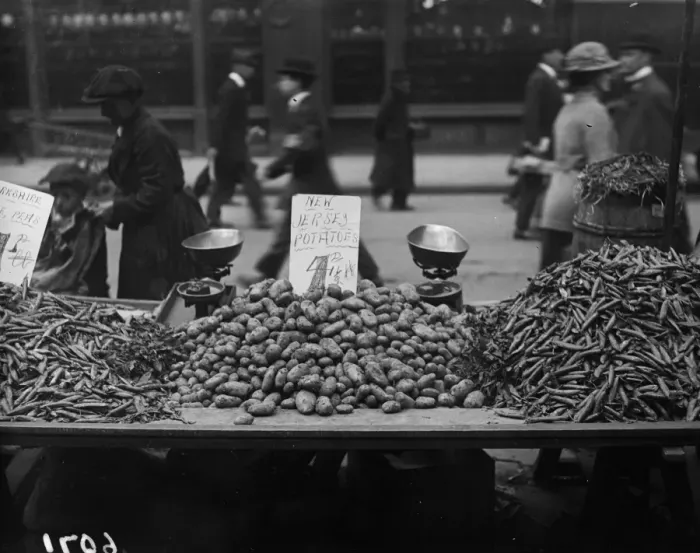 Framed Print : New Potatoes Framed Print : New Potatoes