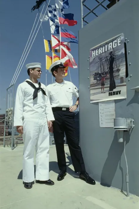 Framed Print : New Sailors Uniform Framed Print : New Sailors Uniform