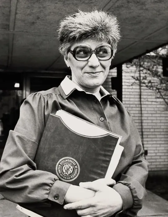 Framed Print : New Steelworkers Union President Alice Peurala Framed Print : New Steelworkers Union President Alice Peurala