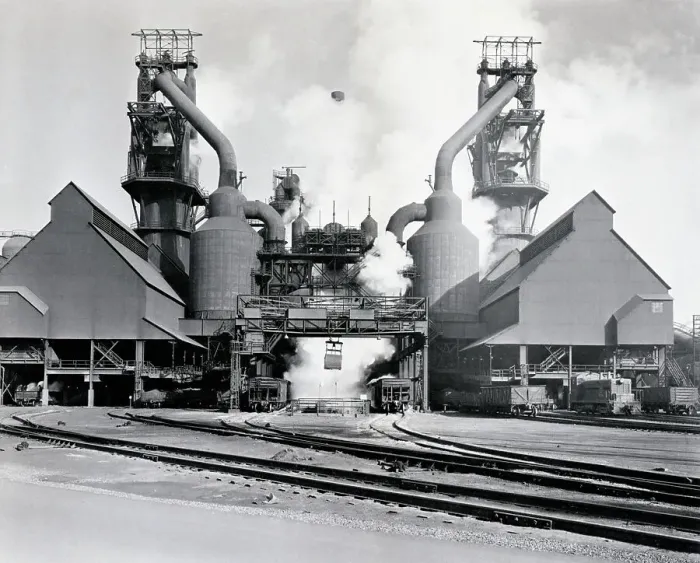 Framed Print : New Twin Blast Furnaces In Chicago Framed Print : New Twin Blast Furnaces In Chicago