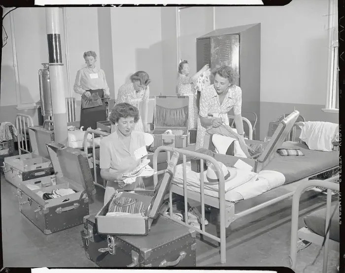 Framed Print : New Women in Military Settling Down in Barrack Framed Print : New Women in Military Settling Down in Barrack