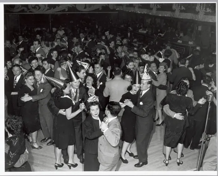 Framed Print : New Year's Eve Dance at La Conga Framed Print : New Year's Eve Dance at La Conga