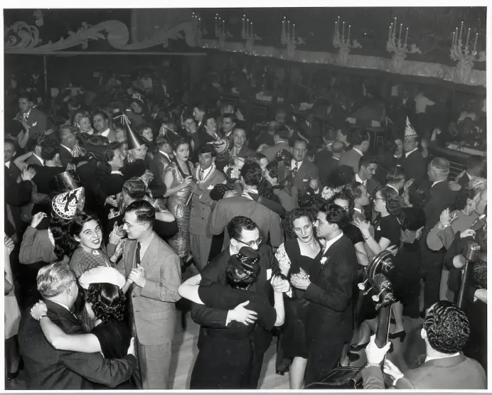 Framed Print : New Year's Eve Dance at La Conga Framed Print : New Year's Eve Dance at La Conga