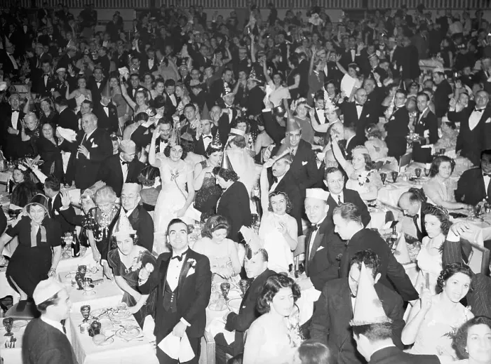 Framed Print : New Years at French Casino Framed Print : New Years at French Casino