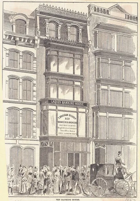 Framed Print : New York Banking House