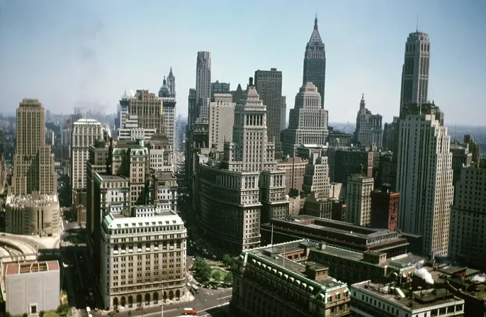Framed Print : New York Buildings Framed Print : New York Buildings