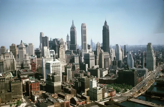 Framed Print : New York Buildings Framed Print : New York Buildings