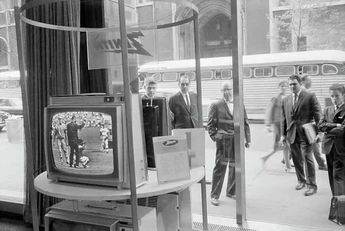 Framed Print : New York Businessmen Break for Baseball Framed Print : New York Businessmen Break for Baseball