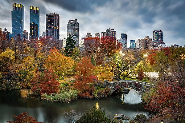 New York Central Park during Autumn