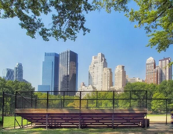New York, Central Park-Baseball Pitch