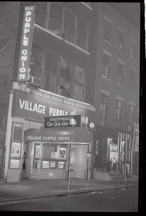 Framed Print : New York City Discotheque:The Purple Onion