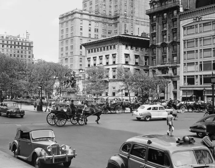 Framed Print : New York City, General Sherman Statue