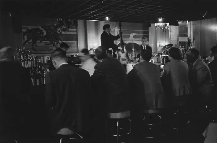 Framed Print : New York City Jazz Club, 1955 Framed Print : New York City Jazz Club, 1955