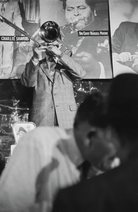 Framed Print : New York City Jazz Club, 1955