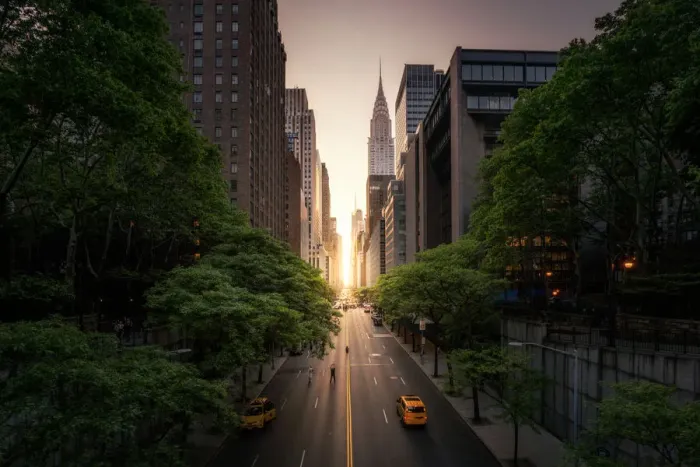 Framed Print : New York City Manhattanhenge sunset Framed Print : New York City Manhattanhenge sunset