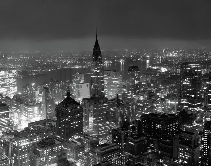 Framed Print : New York City at Night Framed Print : New York City at Night