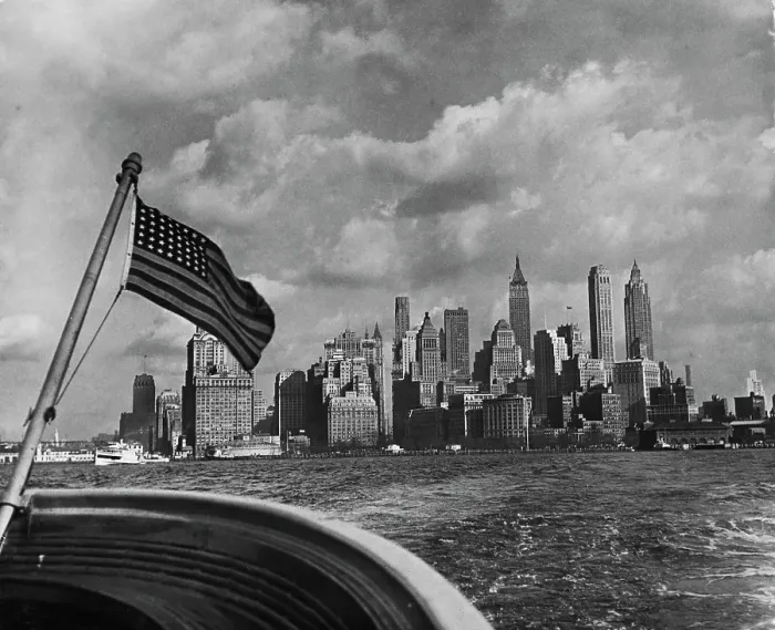 Framed Print : New York City Skyline Framed Print : New York City Skyline