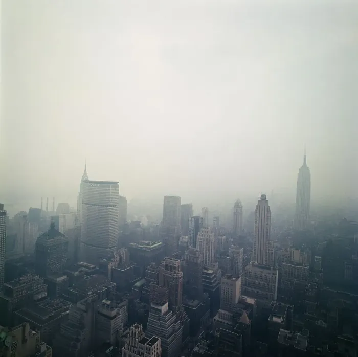 Framed Print : New York City Smog Framed Print : New York City Smog