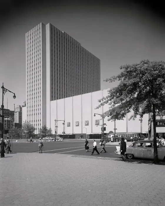 Framed Print : New York Coliseum at Columbus Circle Framed Print : New York Coliseum at Columbus Circle
