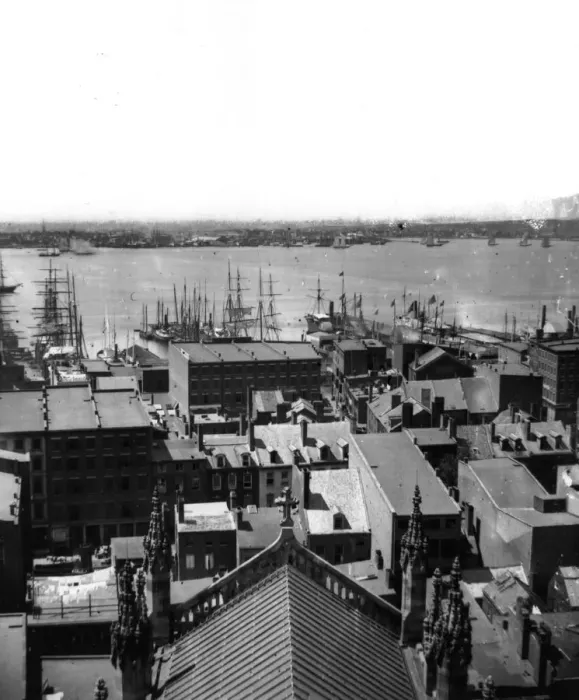 Framed Print : New York Docks Framed Print : New York Docks