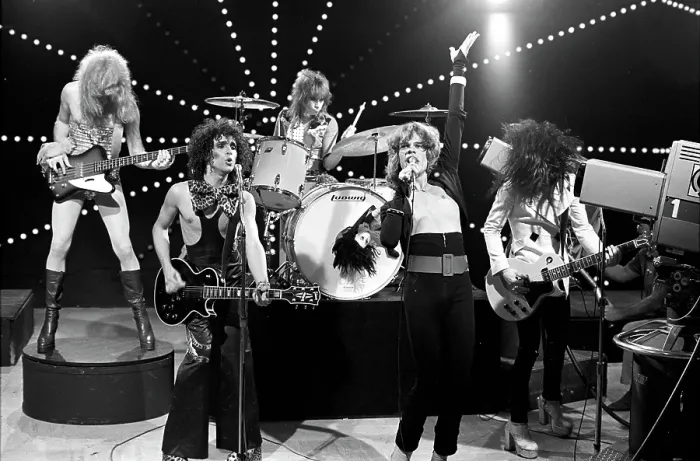 Framed Print : New York Dolls Performing On The Real Don Steele Show Framed Print : New York Dolls Performing On The Real Don Steele Show