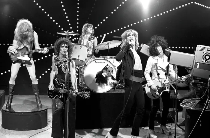 Framed Print : New York Dolls Performing On The Real Don Steele Show Framed Print : New York Dolls Performing On The Real Don Steele Show