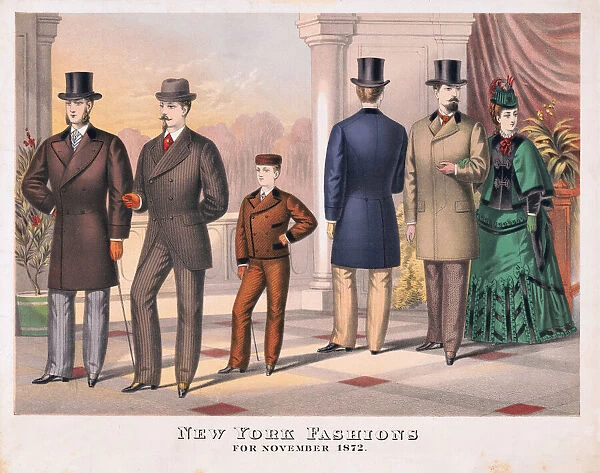 New York Fashions in 1872
