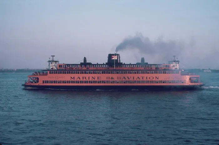 Framed Print : New York Ferry