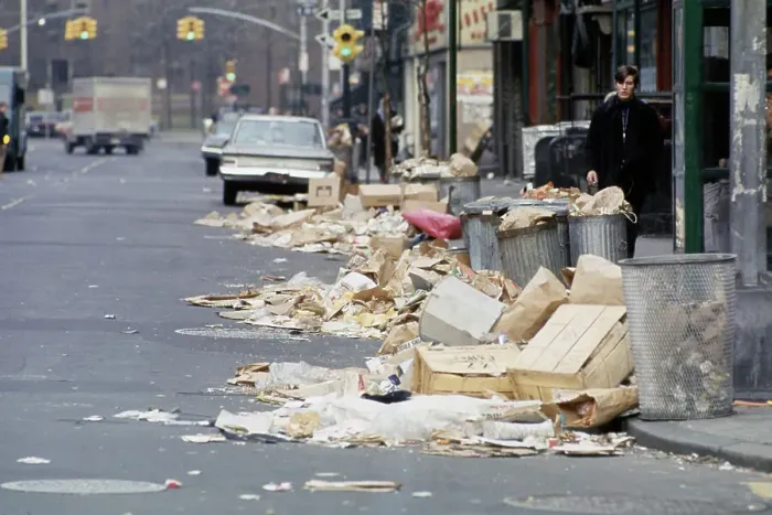 Framed Print : New York Garbage Strike Of 1968 Framed Print : New York Garbage Strike Of 1968
