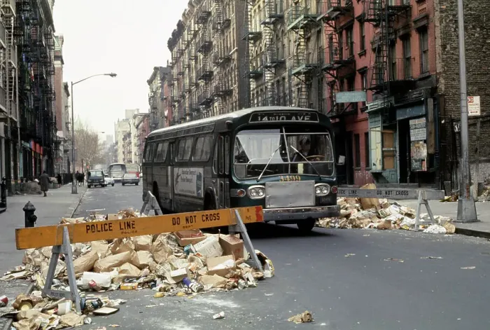 Framed Print : New York Garbage Strike Of 1968 Framed Print : New York Garbage Strike Of 1968