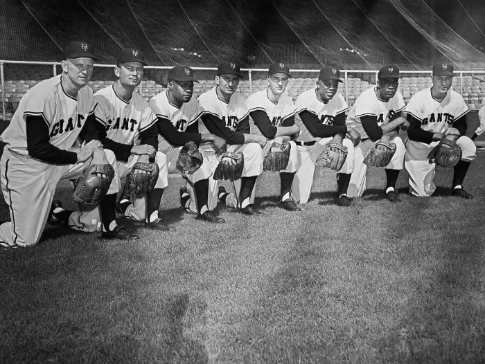 Framed Print : New York Giant's Star Players Framed Print : New York Giant's Star Players
