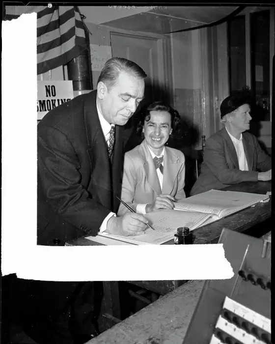 Framed Print : New York Mayor William O'Dwyer