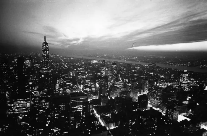 Framed Print : New York Night Sky Framed Print : New York Night Sky