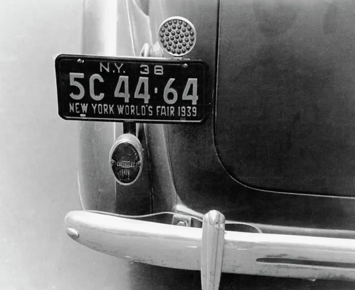 Framed Print : New York Numberplate Framed Print : New York Numberplate