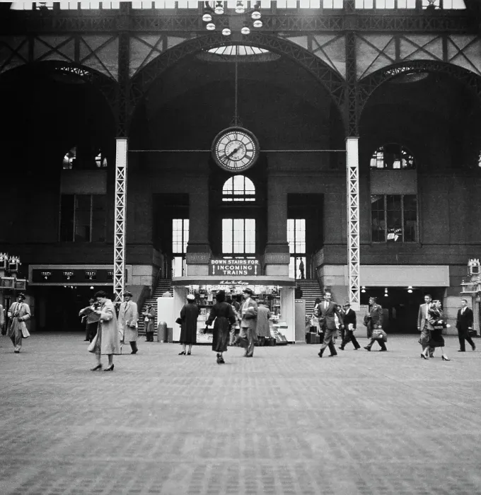 Framed Print : New York Penn Station Framed Print : New York Penn Station
