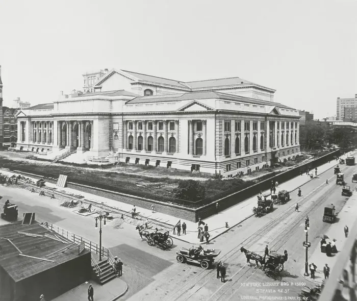 Framed Print : New York Public Library Framed Print : New York Public Library