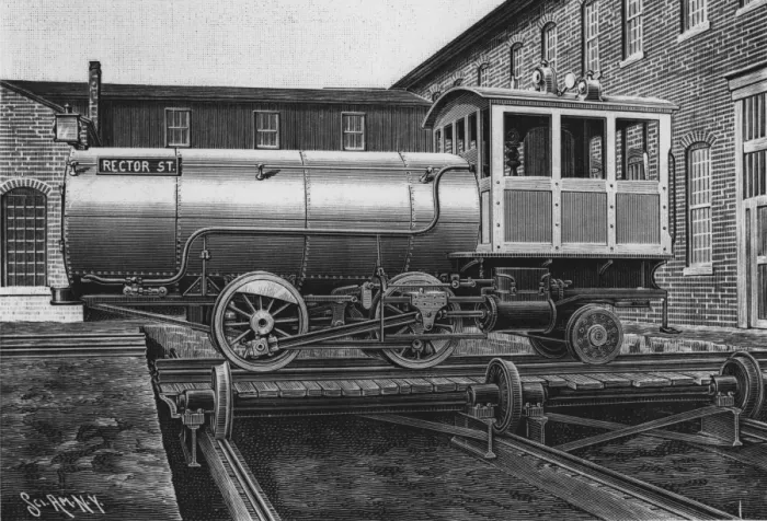 Framed Print : New York Railway Engine Framed Print : New York Railway Engine