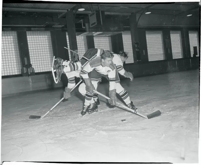 Framed Print : New York Rangers Practicing