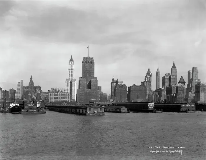 Framed Print : New York Skyline Framed Print : New York Skyline