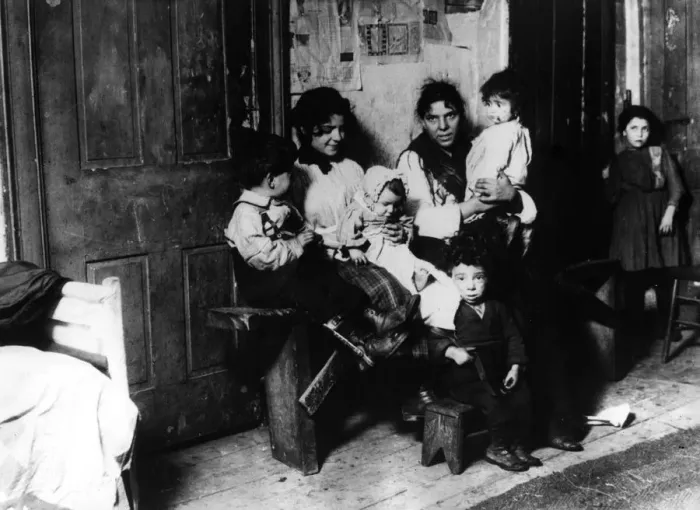 Framed Print : New York Slum Framed Print : New York Slum