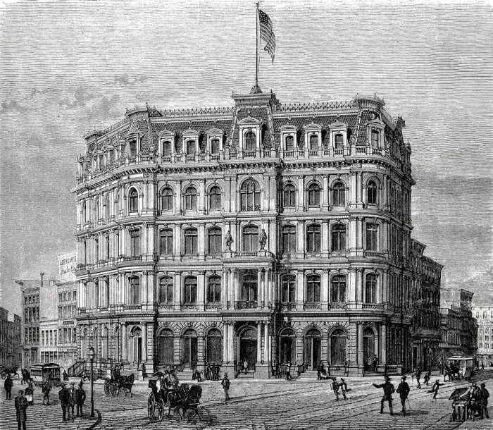 Framed Print : New York state newspaper building Framed Print : New York state newspaper building