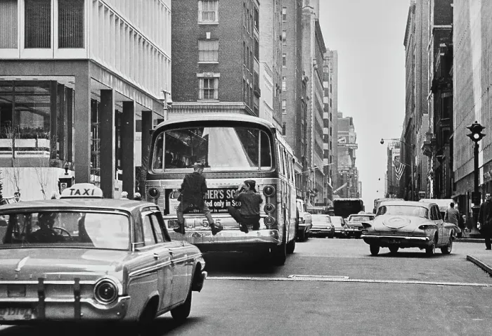 Framed Print : New York Traffic Travellers Framed Print : New York Traffic Travellers