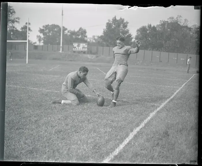 Framed Print : New York University Football Action Framed Print : New York University Football Action