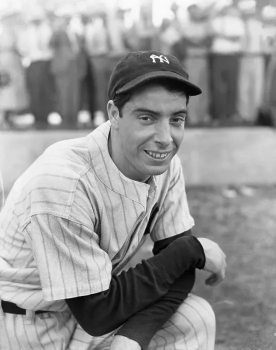 Framed Print : New York Yankees Outfielder Joe DiMaggio in Uniform Framed Print : New York Yankees Outfielder Joe DiMaggio in Uniform