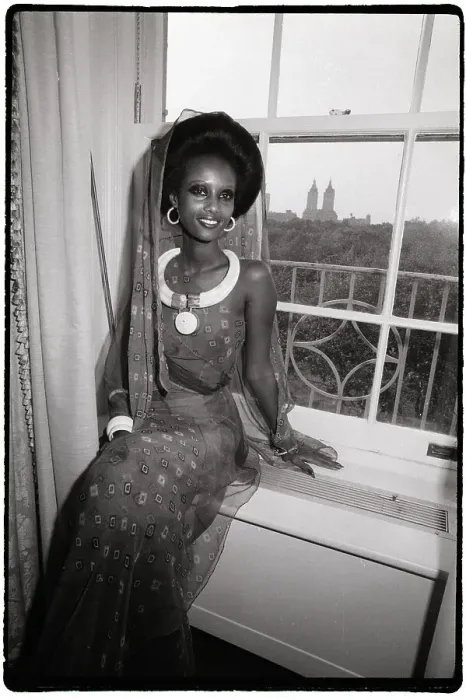 Framed Print : New York'S Newest Fashion Face, Iman Framed Print : New York'S Newest Fashion Face, Iman
