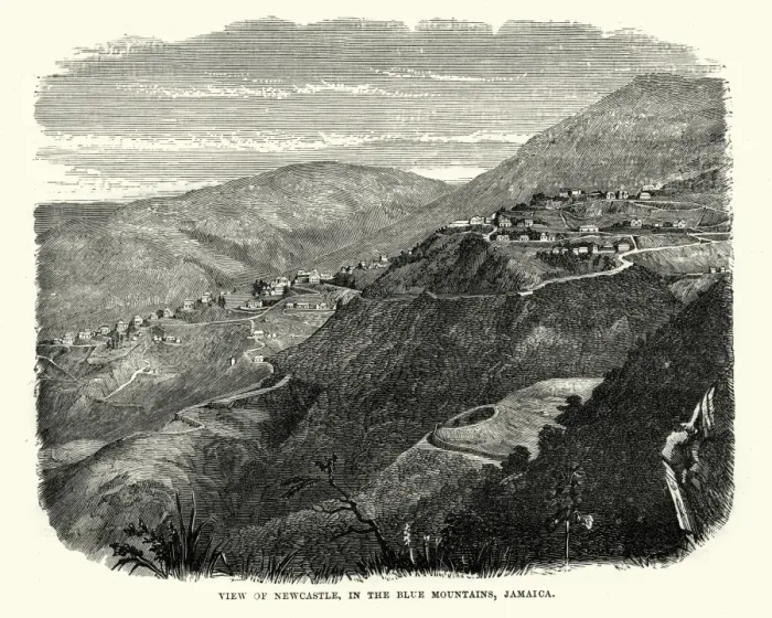 Framed Print : Newcastle, in the Blue Mountains, Jamaica, 19th Century Framed Print : Newcastle, in the Blue Mountains, Jamaica, 19th Century