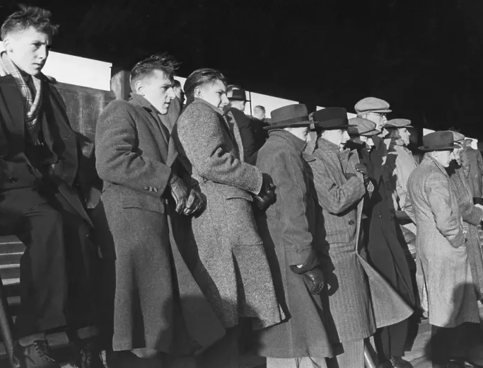Framed Print : Newcastle Spectators Framed Print : Newcastle Spectators