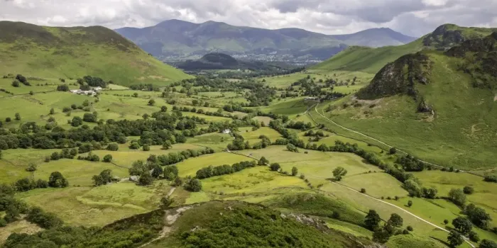Framed Print : Newlands valley English Lake District Framed Print : Newlands valley English Lake District