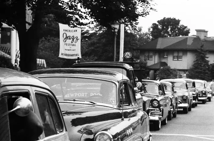 Framed Print : Newport Jazz Festival Framed Print : Newport Jazz Festival