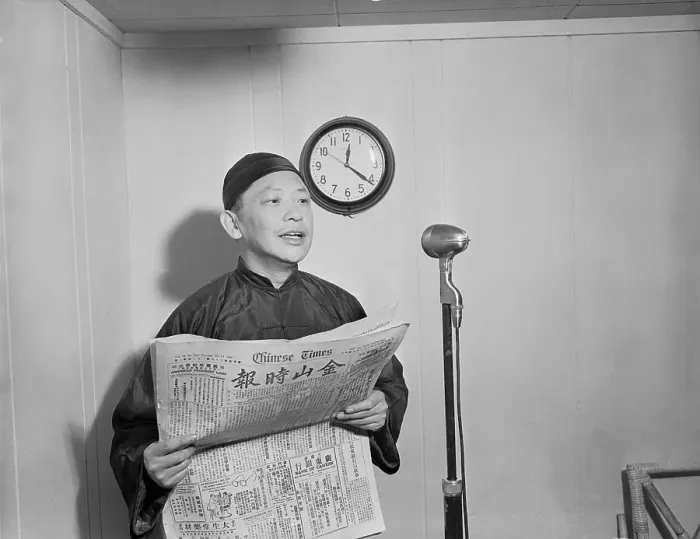 Framed Print : News Broadcaster Churchill T. Chiu Framed Print : News Broadcaster Churchill T. Chiu